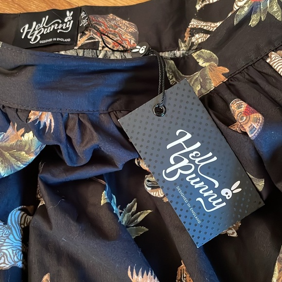NWT Hell Bunny safari skirt - Picture 4 of 5